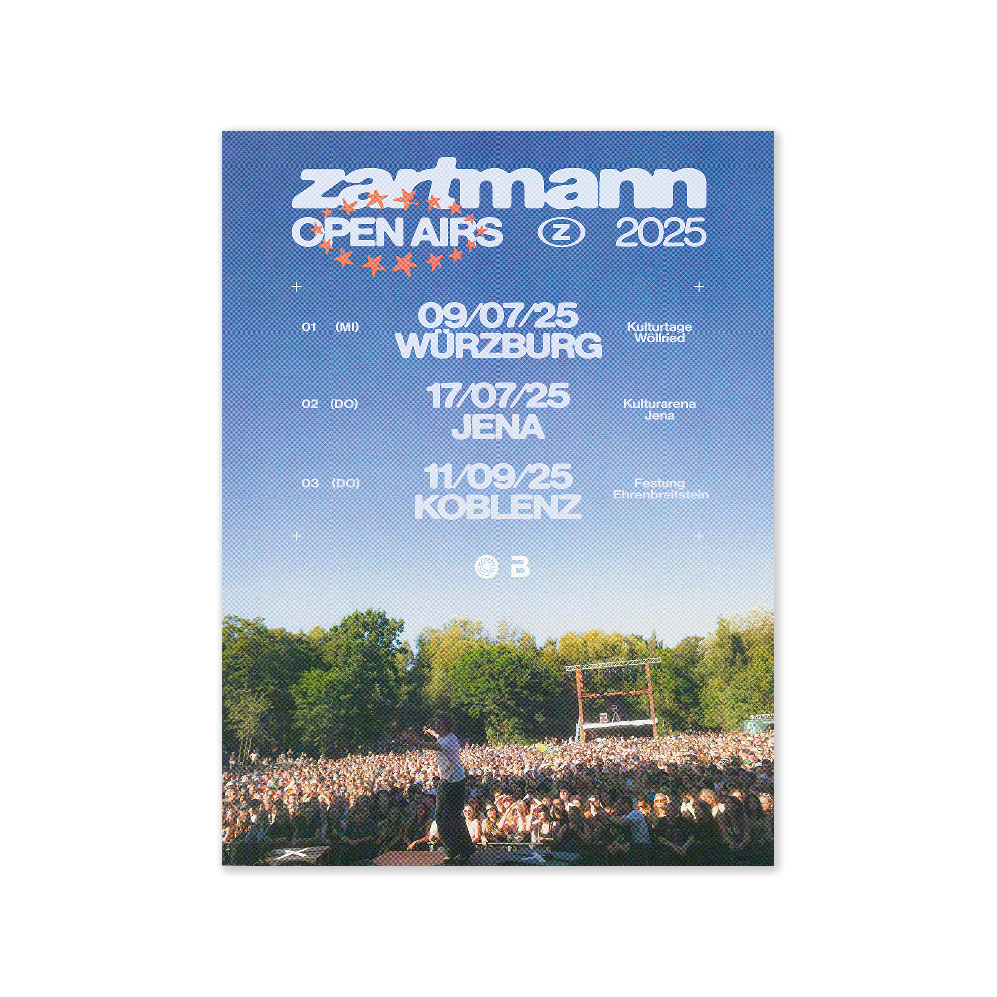 Zartmann Poster - Open Air Tour
